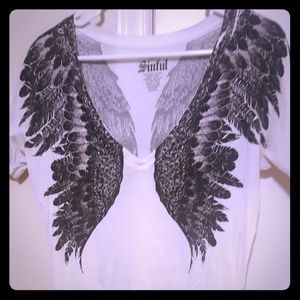 Sinful L Wing shirt